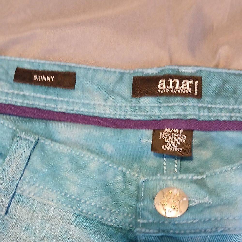 a.n.a Light Blue Skinny Jeans - Picture 3 of 9